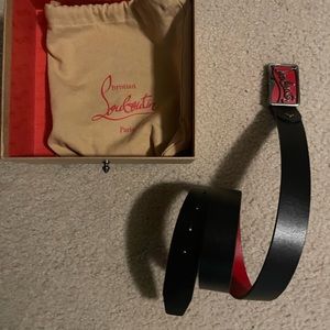 Louboutin men belt